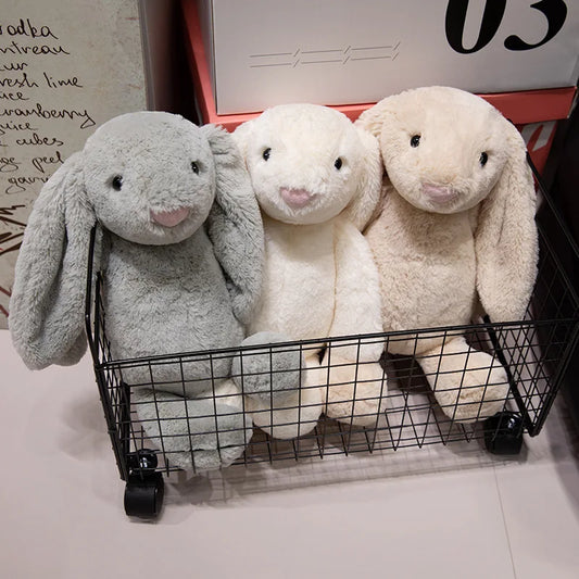 20/30/45cm Cute Plush Toy Stuffed Toy Rabbit Doll Babies Sleeping Companion Kawaii Plush Long Ear Rabbit Doll Children's Gift