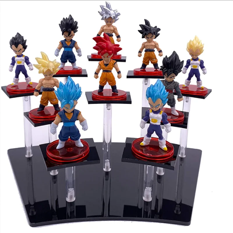 Animation Figures Display Acrylic Stand Cupcake Stand for Dessert Cosmetic Nail Polish Clay Doll Jewelry Gift Ideas