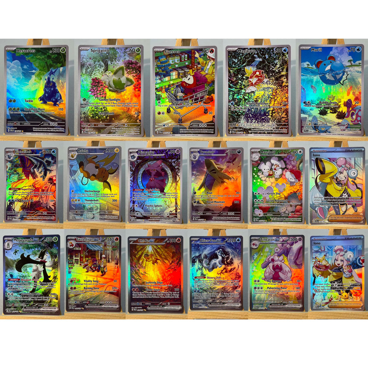 DRI PTCG4-001 Tcg proxy PKM Cards Misty's Psyduck Cynthia's Garchomp Rare Collection Battle Toys Gifts for Hobbies home play