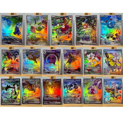 DRI PTCG4-001 Tcg proxy PKM Cards Misty's Psyduck Cynthia's Garchomp Rare Collection Battle Toys Gifts for Hobbies home play