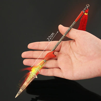 Mini Dark Moon Sword Keychain ER Game Peripherals Ranni Hand of Malenia Moonveil Sword Model Key Ring llavero Gift Toys