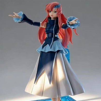 Hemoshe Model Purple Skirt Assembled Model Kit Action Figure Model Three Colors Gift Haro Holiday Gift Toy Collectibles