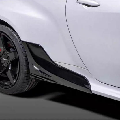 Rear Carbon Fiber for GR YARIS GXPA16 TMS Type Side Skirt Attachment (Kouki Model) Automotive Side Skirt Trim Body Kit