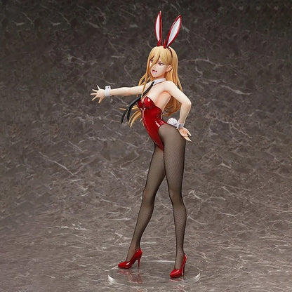 Chainsaw Man Power Bunny Girl Anime Figure Makima Action Figure Hayakawa Aki/Higashiyama Kobeni/Denji/Reze Figure Model Doll Toy