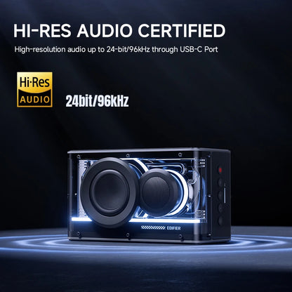 Edifier QD25 Bluetooth Speaker Tabletop Sound Box Hi-Res Audio Bluetooth 6.0 TWS Stereo 25W Output