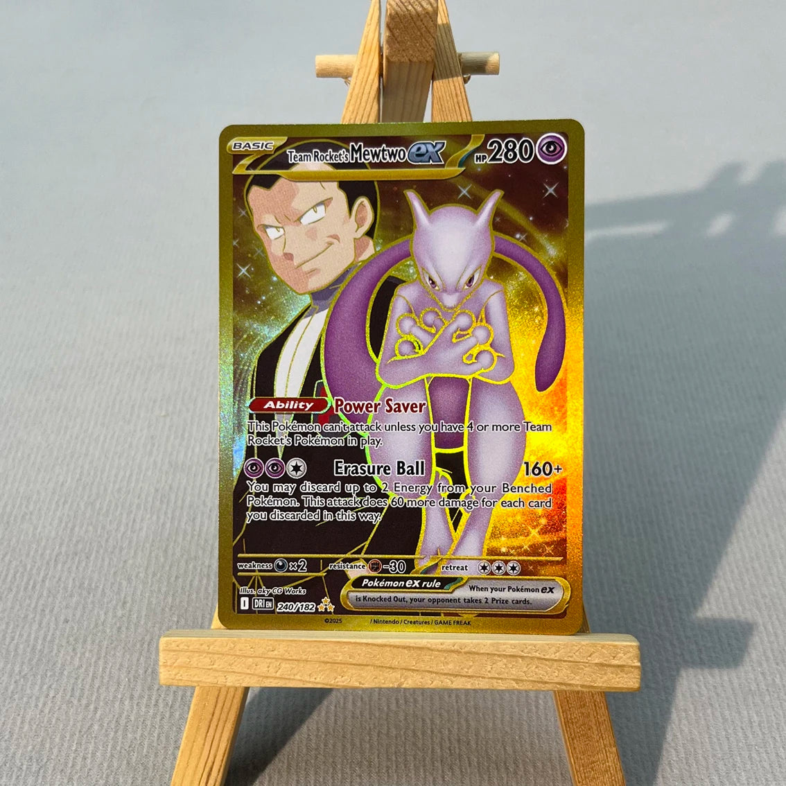 DRI PTCG4-001 Tcg proxy PKM Cards Misty's Psyduck Cynthia's Garchomp Rare Collection Battle Toys Gifts for Hobbies home play