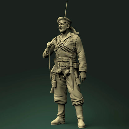1/35 Resin Model Figure Kits GK , Military Theme，Unassembled And Unpainted