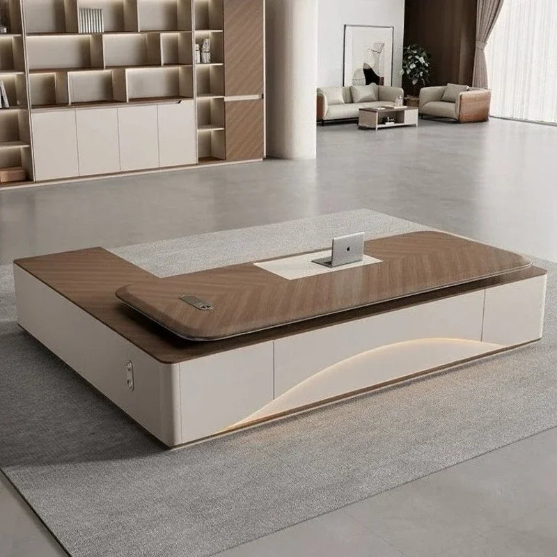 Luxury 200cm 320cm Light Lift Top Desk Office Desks And Workstations Computer Table Pliante Room Tables Study Offices Furniture