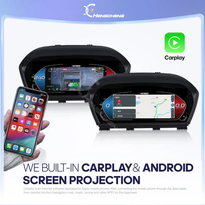For BMW 1 Series  2 Series X1 X2 F20/F52/F22/F45/F48/F49/F39 2013-2024 Digital Cluster LCD Dashboard Cockpit Virtual Instrument