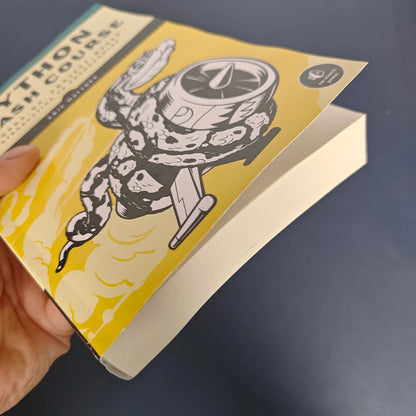 1 book Python Crash Course A Hands-On, Project-Based Introduction to Programming Paperback English book