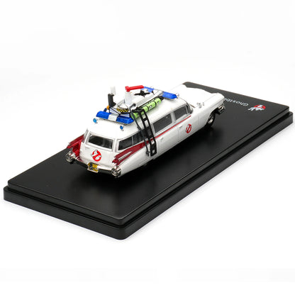 YS In Stock 1:64 NEW Ghostbuster Miller Meteor 1959 Ecto-1 Diecast Car Model Collection ToYS