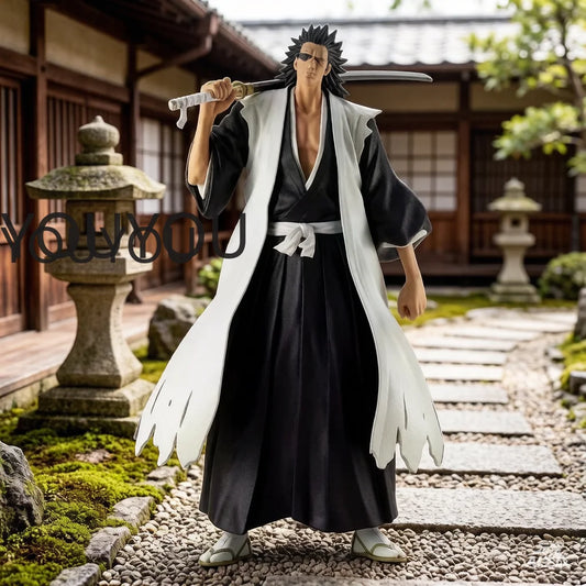 In Stock Bandai Original Banpresto Bleach Zaraki Kenpachi Action Figure Anime Action Figures Brand New Boxed