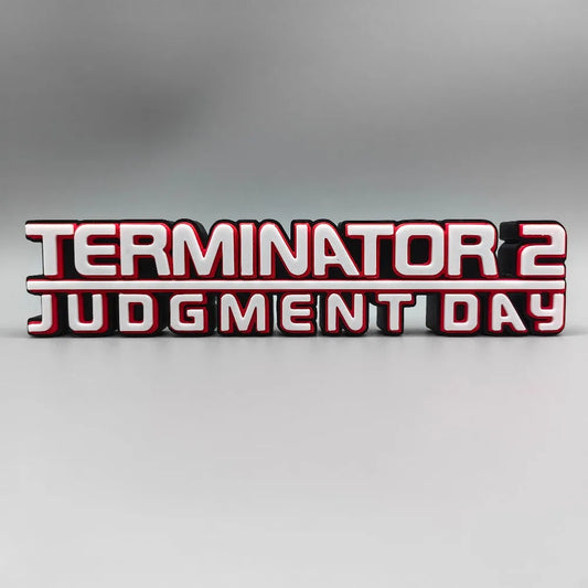 The Terminator Signs Model Doll 3d Printed Ornament  for T-800 Action Figure Toy  Collection Display Cosplay Exhibition Prop