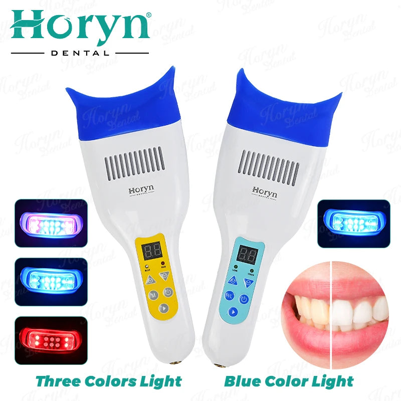 10 LED Dental Hand Held Type Portabl Teeth Whitening Accelerator 36W Mini Dental Teeth Whitening Light Lamp Bleaching Unit