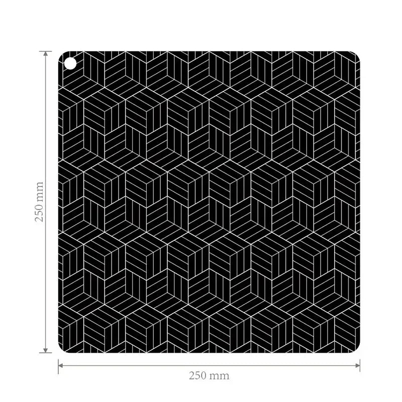 Silicone Cooktop Mat Fireproof Protection Flexible Induction Baking Plate Pad Kitchen Counter Accessories Set