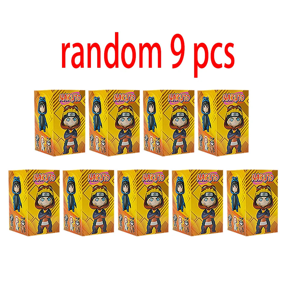 Naruto Blind Box GREMLIN Series Figure Model Sasuke Ornament Toy PVC Collection Gift Decorative Desktop Decoration Gifts