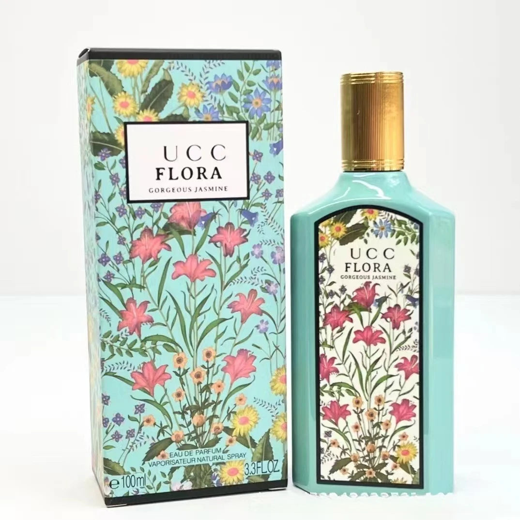Hor Brand 100ml Trendy Love Neutral Perfume Spray Blue White Porcelain Yilan High Grade Elegant Scent Daily Body Perfume