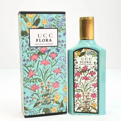 Hor Brand 100ml Trendy Love Neutral Perfume Spray Blue White Porcelain Yilan High Grade Elegant Scent Daily Body Perfume