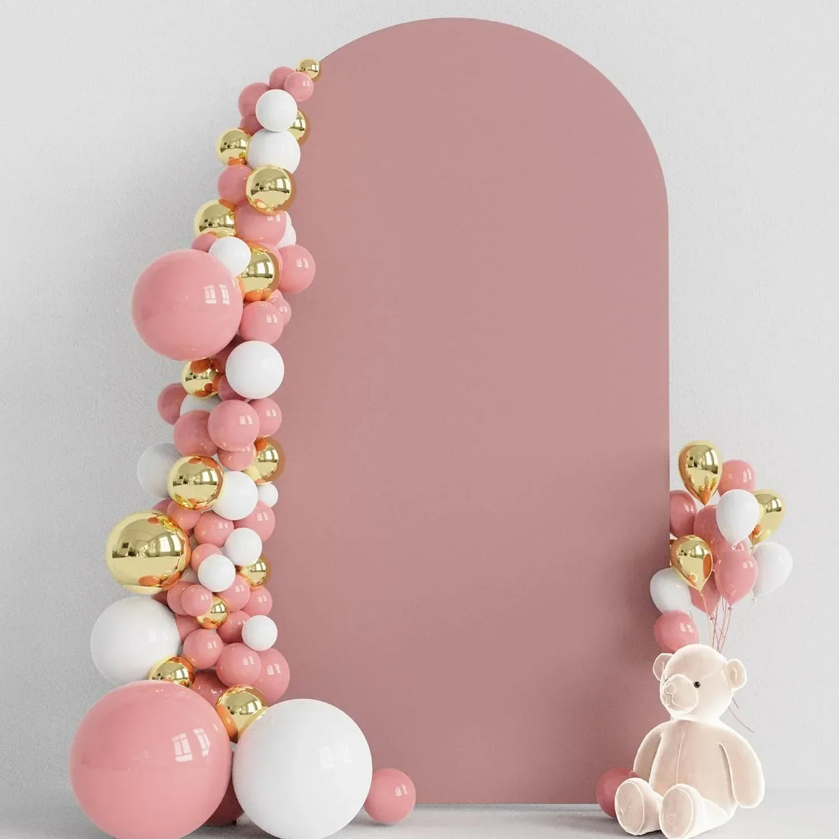 Solid Colours Arch Backdrops Cover Wedding Party Photography Backdrops Photo Kids Birthday Party Table Cover Decoration