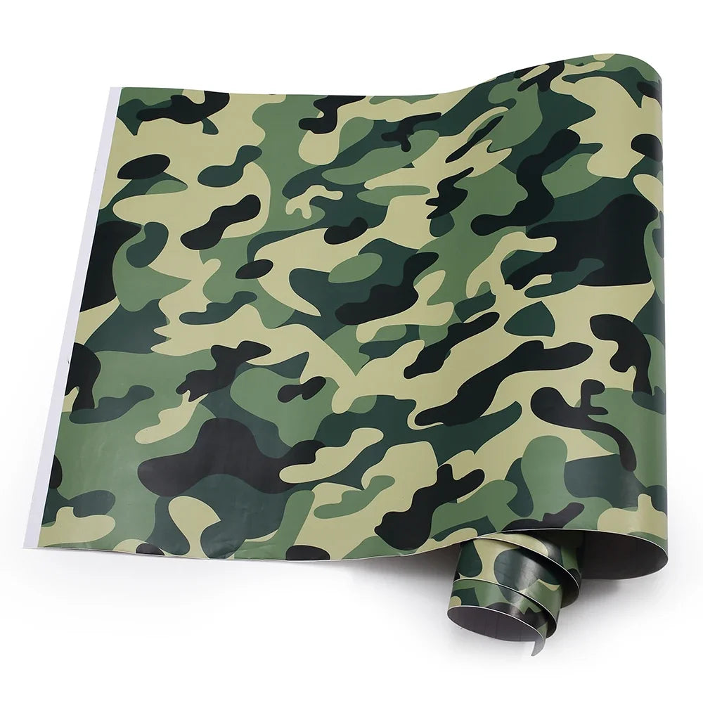 Camo Vinyl Film Car Motorcycle Decal Camouflage Sticker Film Sheet for Car Styling Bike Computer Laptop Scooter Motorcycle DIY