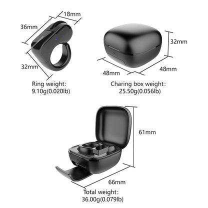 New Fingertip Remote Scrolling Ring Wireless Remote Control One Click Selfie Page Turning Roller Fingertip Controller for Phone