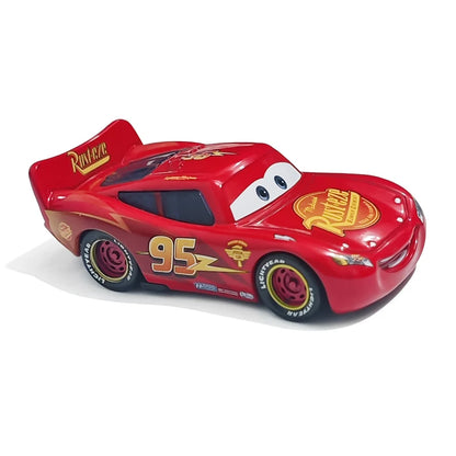 Pixar Cars Lightning McQueen Hudson Hornet Piston Cup Racer Version Metal Die Casting Model Car Racing Toys Birthday Gifts