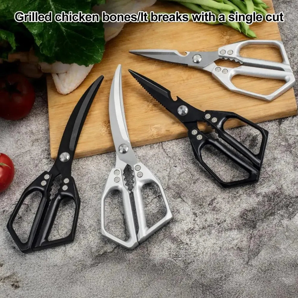 Herb Cutting Scissors Heavy Duty Stainless Steel Kitchen Scissors for Meat Poultry Sharp Japanese Cooking Shears for Chicken