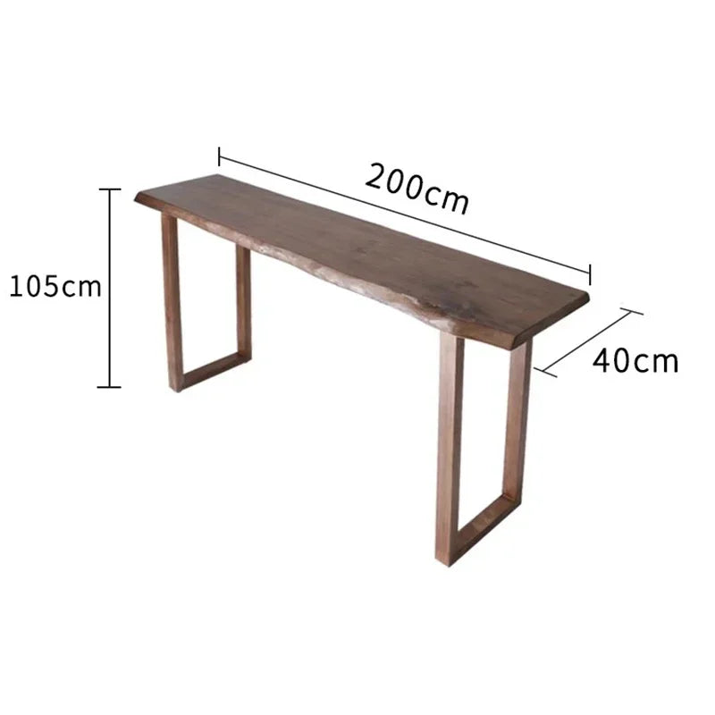 Counter Bistro Bar Table Reception Desk Cocktail Outdoor Alcohol Bar Table Wine Wood Stand Dj Kitchen Furniture Mesas Altas FYBT