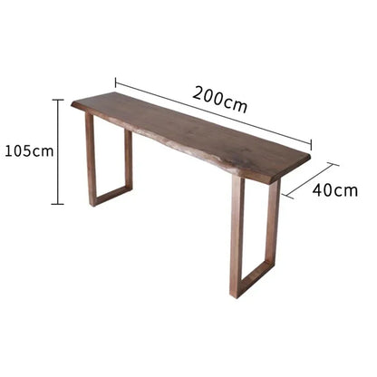 Counter Bistro Bar Table Reception Desk Cocktail Outdoor Alcohol Bar Table Wine Wood Stand Dj Kitchen Furniture Mesas Altas FYBT