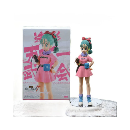 DBZ Anime Figurine Android Launch Bulma Camouflage Kawaii Sexy Bunny Girl VC Action Figures Model Collectible Toys