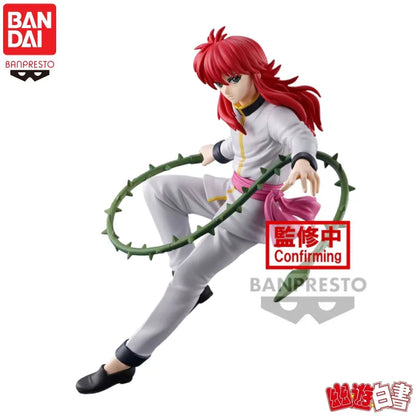In Stock Original Bandai Banpresto Yuyu Hakusho Kurama Action Figure Doll Brand New Boxed Animation Peripherals Anime Characters