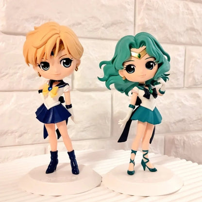 Prettyangel - Genuine Banpresto Q Posket Qposket Sailor Moon Cosmos The Movie Eternal Sailor Neptune Collection Figure Model Toy