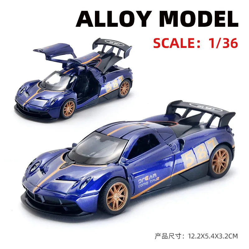 1:36 R34 MX5 RX7 AE86 Diecast Model Car Alloy Simulation Car Model for Display & Collection