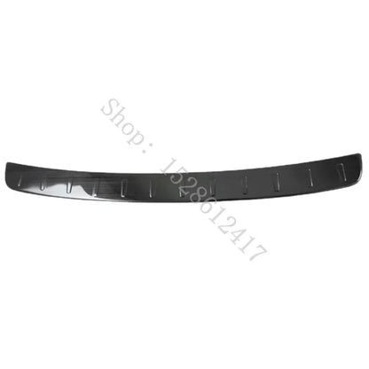 For PORSCHE Cayenne 2011 2012~2014 stainless steel Trunk Rear guard Tread Plate Rear Bumper Protector Sill Car accessories