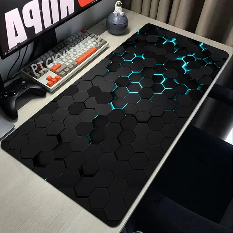 Geometric Large Mouse Pad 100x50cm Big Computer Mousepads Minimalism Mousepad Big Keyboard Mat Gamer Mouse Pads Desk Mats