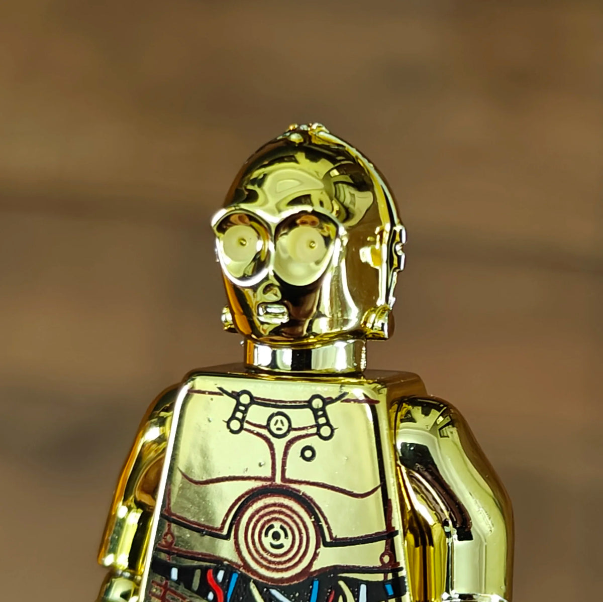 Electroplate Plating Chrome Mr Gold Building Blocks Golden Mini Action Figure Toys