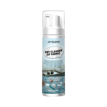 Jaysuing 100ml Fabric Foam Cleaner Furniture Stain Remover Sofa Cloth Carpet Curtain Stubborn Stains Cleaning Dry Cleaning Spray