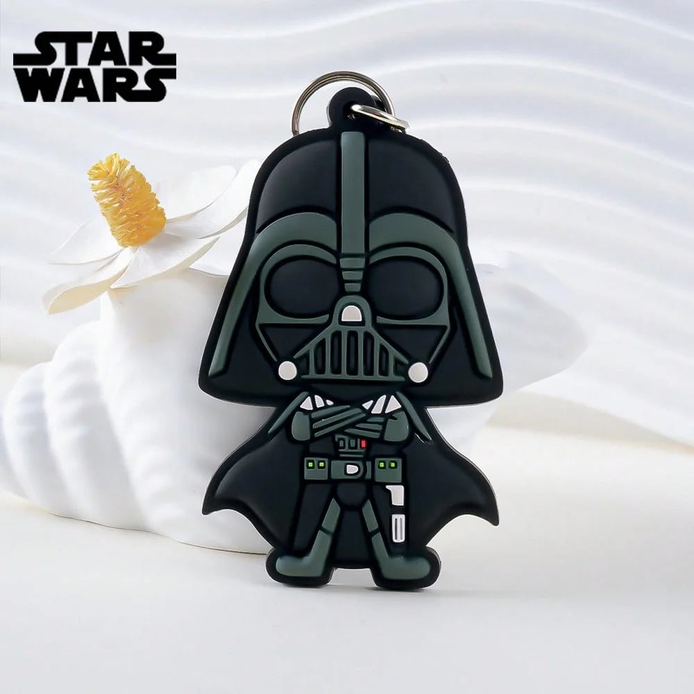 Star Wars Officially Licensed Figurine Bag Clip Charms Darth Vader PVC Keychain Perfect Gift 1Pc STAR WARS