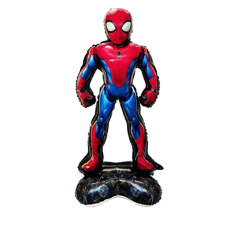 Hot Anime Figure Balloons Spiders Birthday Party Decoration Large Foil Ballons Halloween Cosplay Accessoreis Home Decor