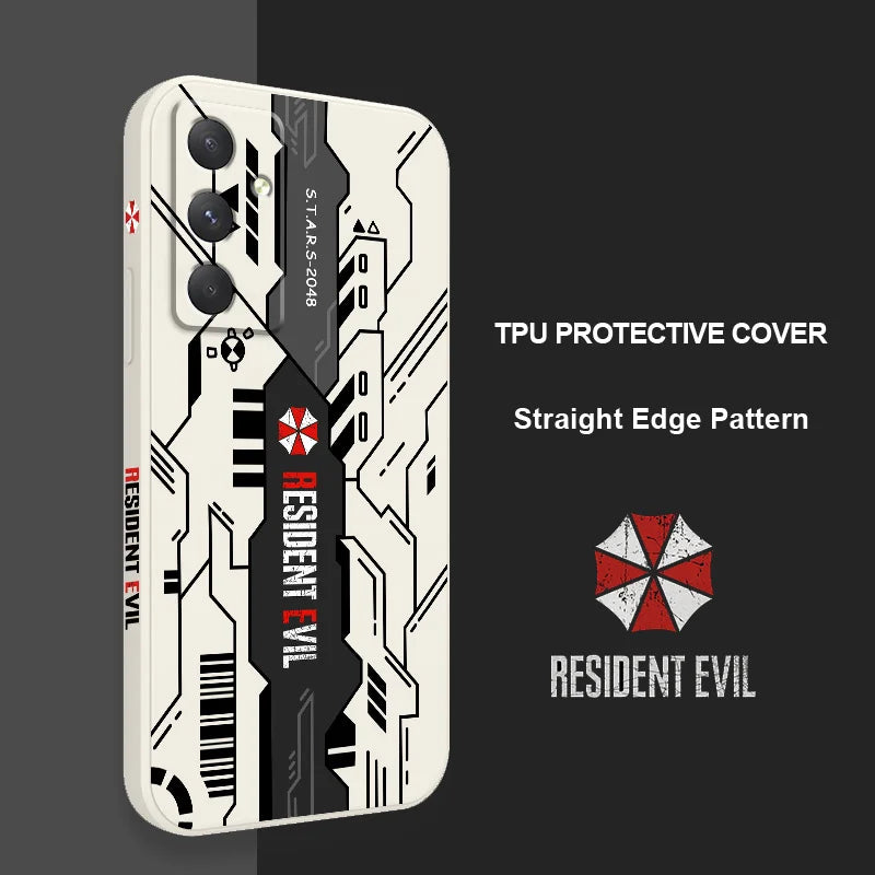 Resident evil Phone Case For Samsung Galaxy A55 A35 A25 A15 A56 A36 A26 A16 A06 A05 A05S A54 A34 A24 A14 A04 A04S A04E 4G 5G C