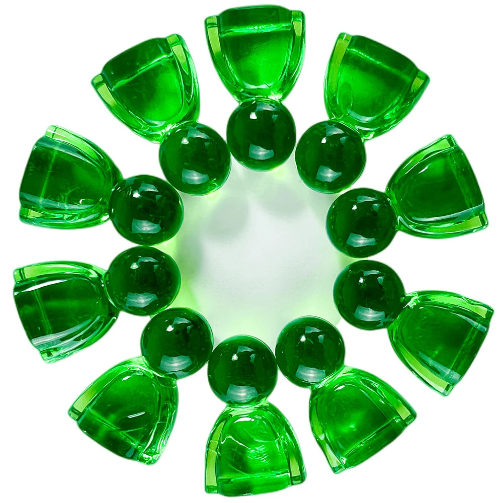 Pawn/ Chess 24mm Plastic Game Pieces for Board Game Accessories 4 Colors 10pcs