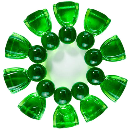 Pawn/ Chess 24mm Plastic Game Pieces for Board Game Accessories 4 Colors 10pcs