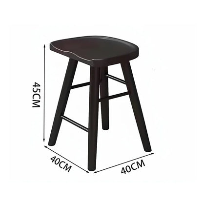 Nordic Bar Chair, Bar Stool, Solid Wood Home Chair, High Stool, Mobile Phone Store Stool, Modern Minimalist Bar Chair, Bar Stool