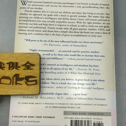 Seeing oneself growing Mindset: The New Psychology of Success English version books philosophy book librerialibros english books