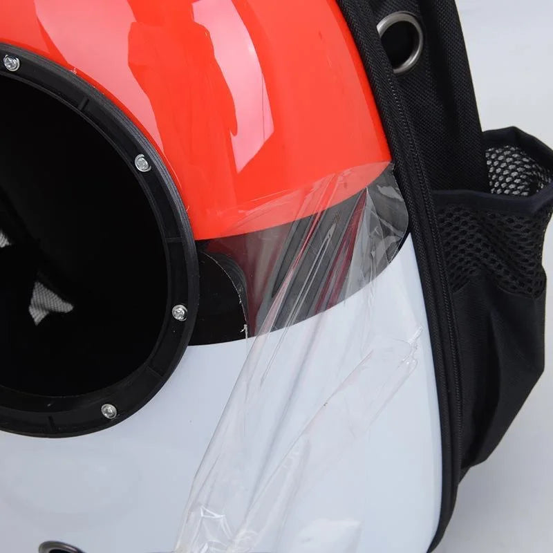 Outdoor Travel Puppy Cat Backpack Carrier Bag Breathable Pet Space Capsule Mascotas Supplies for Cats Goats Transporter Dla Kota