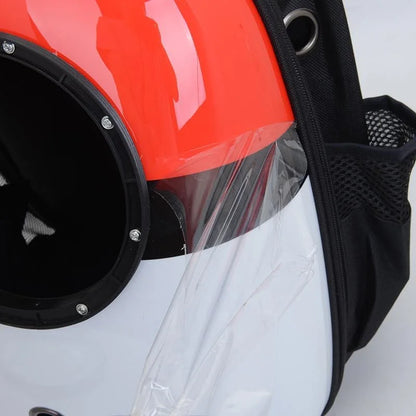 Outdoor Travel Puppy Cat Backpack Carrier Bag Breathable Pet Space Capsule Mascotas Supplies for Cats Goats Transporter Dla Kota