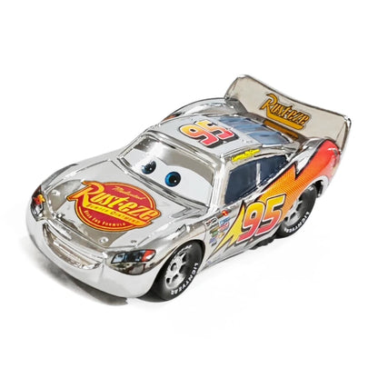 Pixar Cars Lightning McQueen Hudson Hornet Piston Cup Racer Version Metal Die Casting Model Car Racing Toys Birthday Gifts