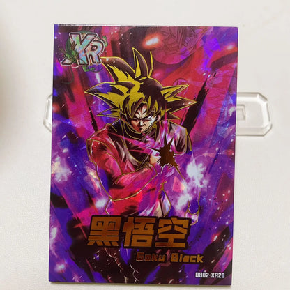 Anime Dragon Ball XR SAR SGK DSP HCR JR Cards Son Goku Piccolo Broli Burdock Android 18 Bulma Tien Shinhan Collectible Cards