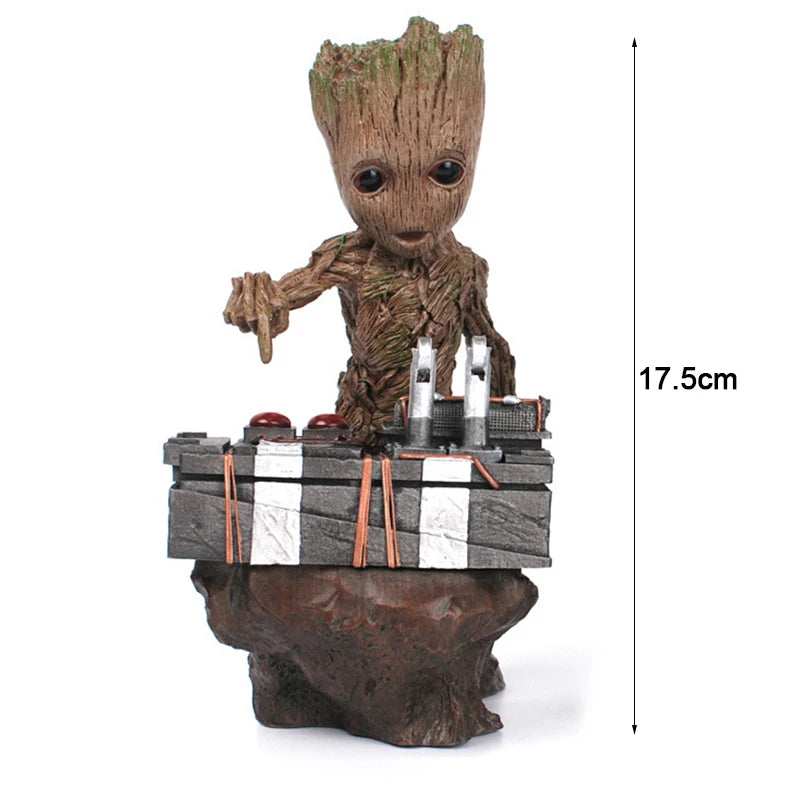 Guardians of The Galaxy Groot Statue Model Avengers Cute Baby Tree Man PVC Anime Action Figure Toys Collectible Ornaments Gifts
