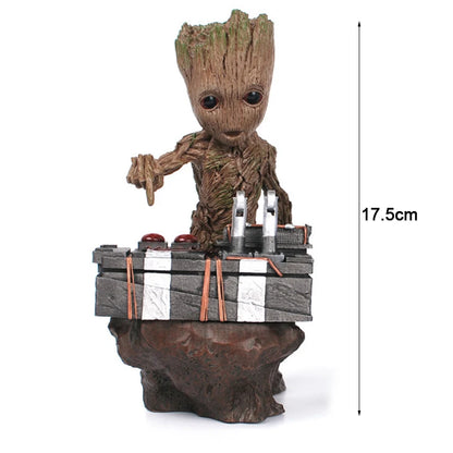 Guardians of The Galaxy Groot Statue Model Avengers Cute Baby Tree Man PVC Anime Action Figure Toys Collectible Ornaments Gifts